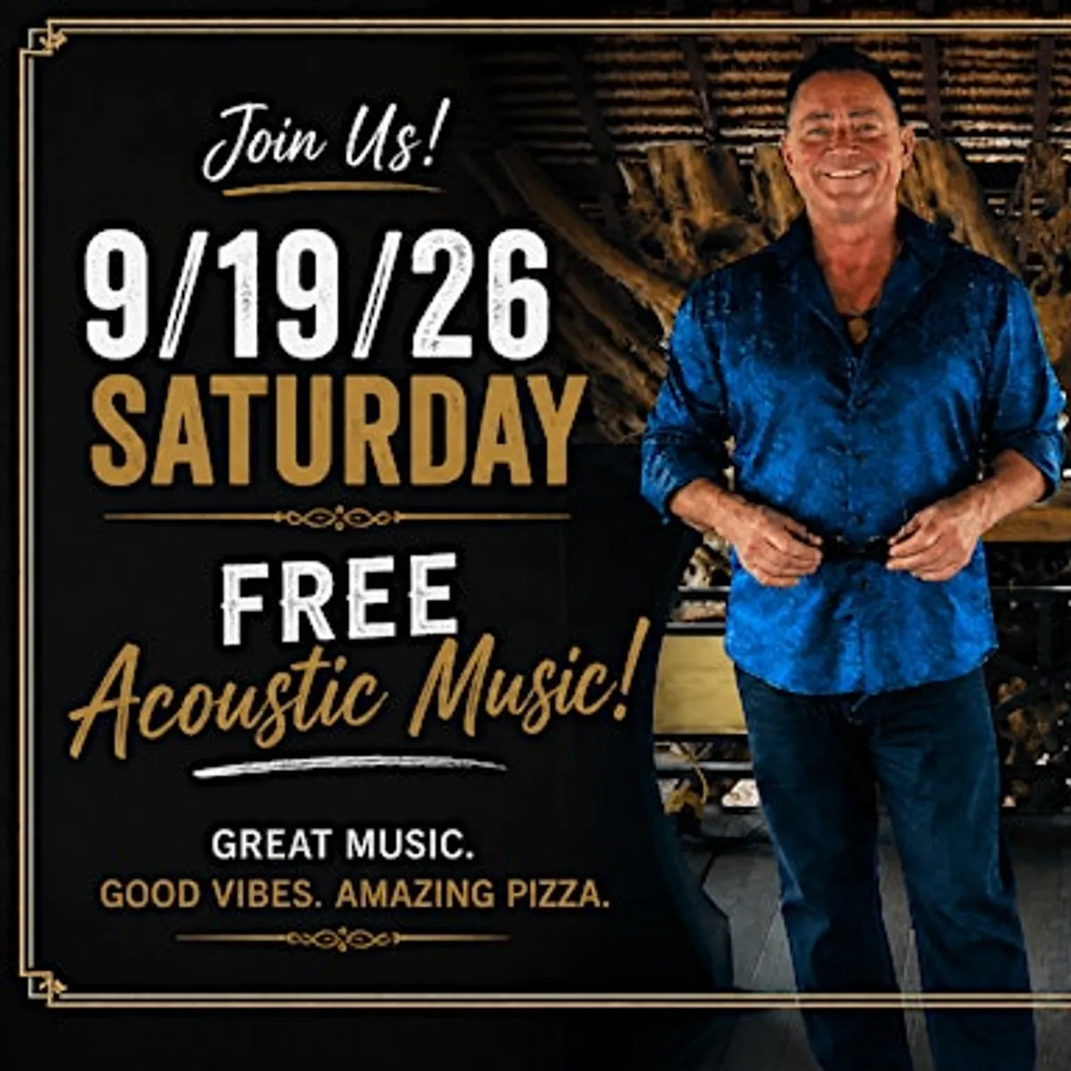 FREE Live Acoustic Music @ The Underground Pizza (4.8 ⭐ ⭐ ⭐ ⭐ ⭐ on Google)