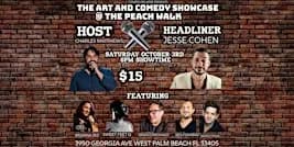 THE ART AND COMEDY SHOWCASE AT THE PEACH