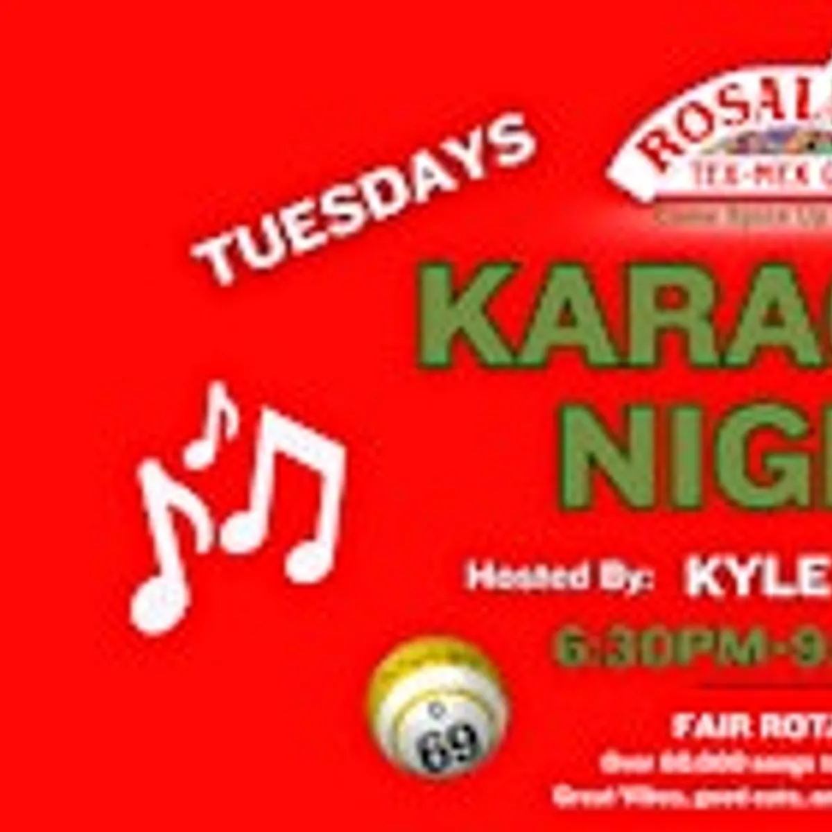 Tuesday Karaoke at Rosalita's Tex Mex Grill