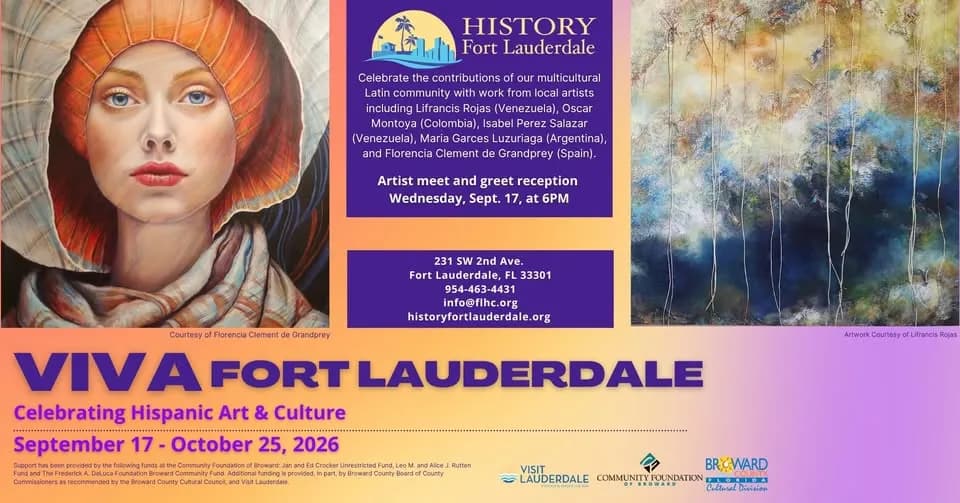 “Viva Fort Lauderdale: Celebrating Hispanic Art & Culture”