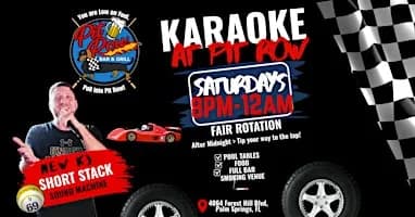 Karaoke Saturdays at Pit Row