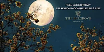 Feel Good Friday: Sturgeon Moon Release & Rise