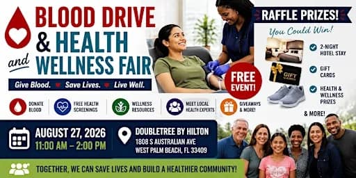 Blood Drive Health & Wellness Fair