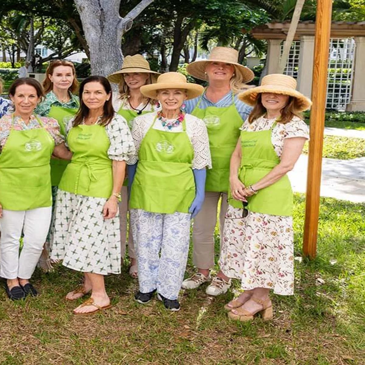 Garden Day with the Garden Club of Palm Beach at Preschool Story Time