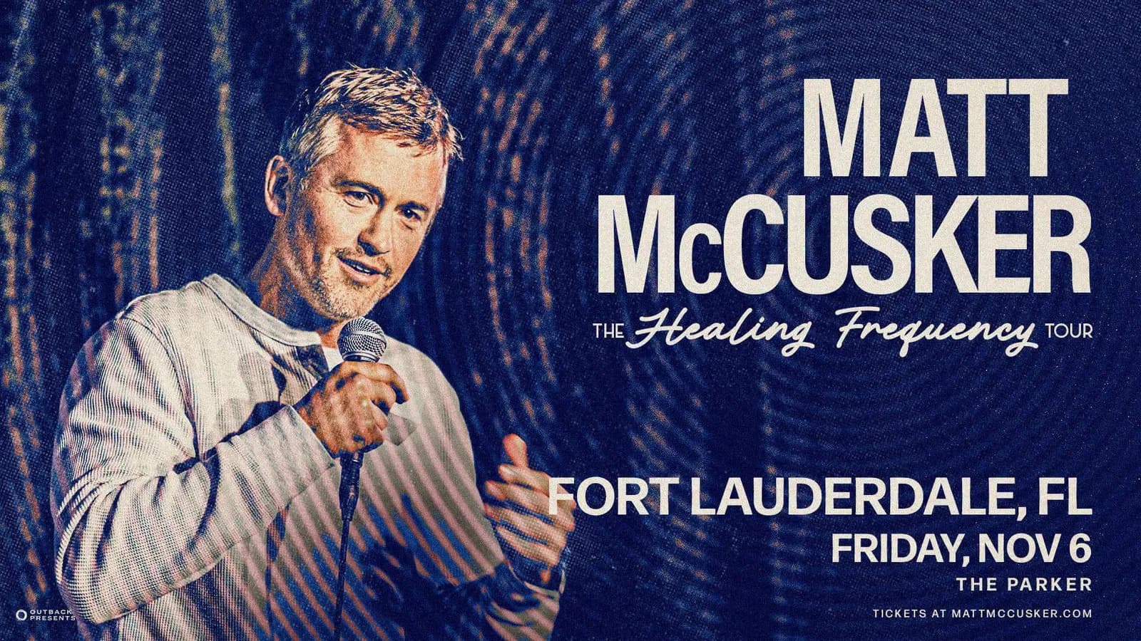 Matt McCusker: The Healing Frequency Tour