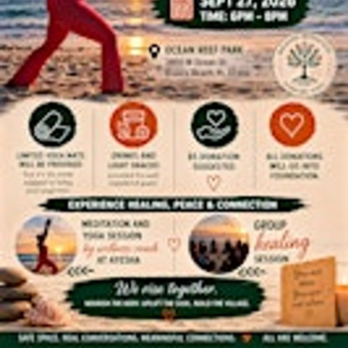 Therapy & Healing: Sunset on the Beach