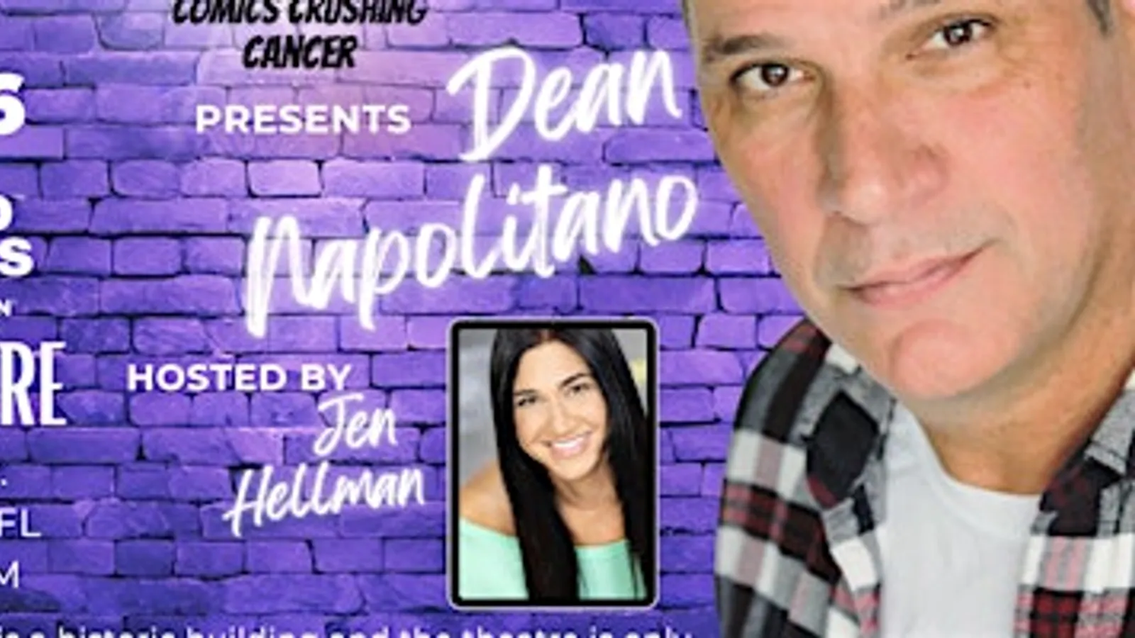 Comedian Dean Napolitano Benefitting Walk To End Alzheimer's