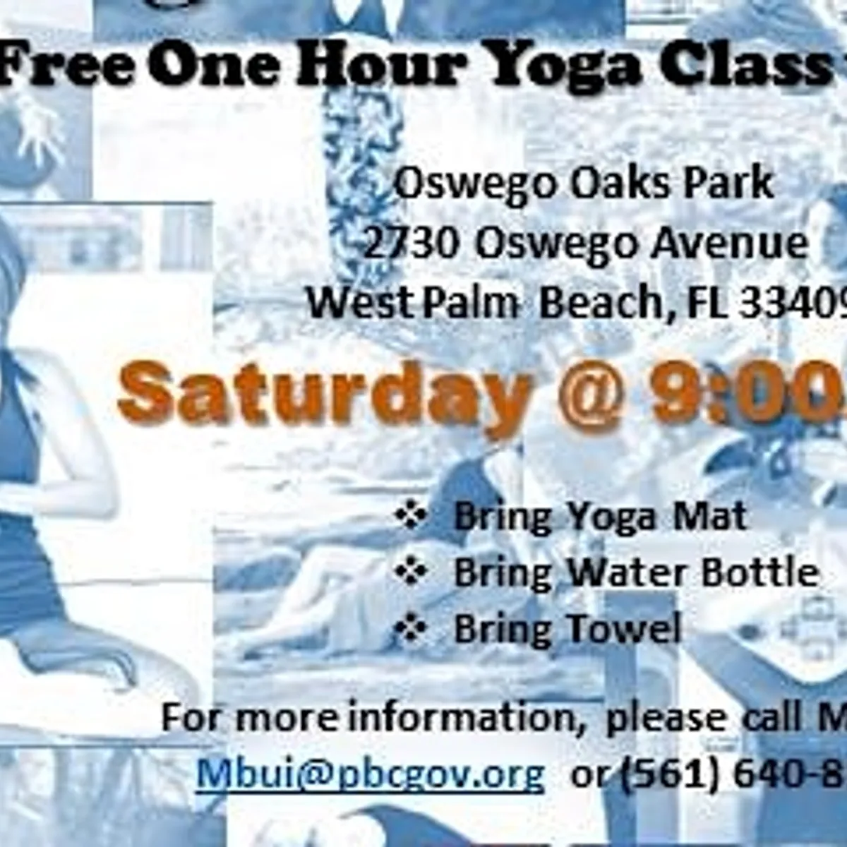 Yoga At The Park