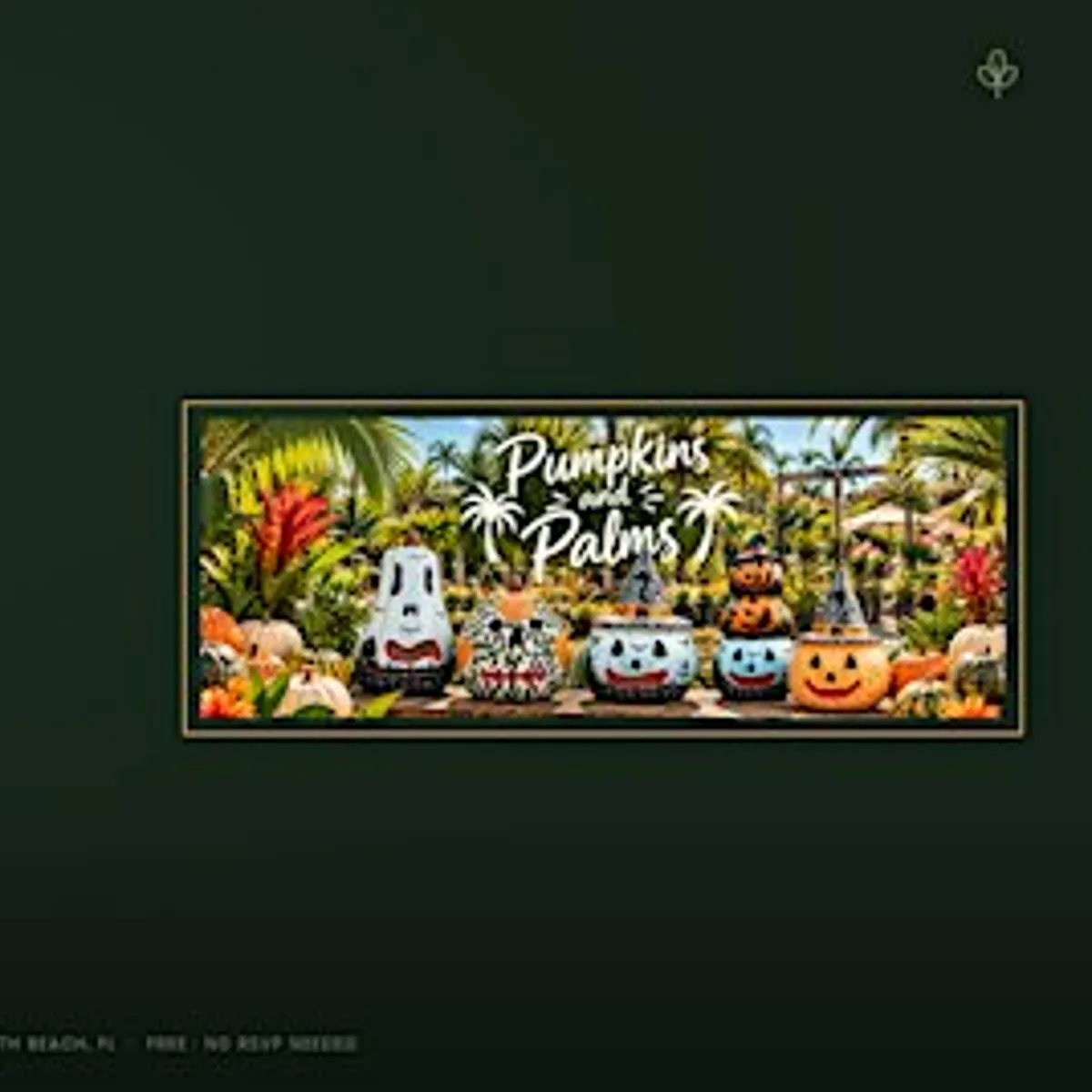 Pumpkins & Palms: The Patch Goes Up