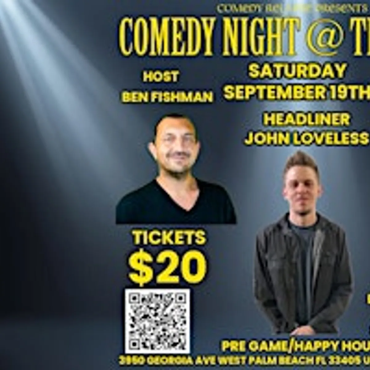COMEDY NIGHT AT THE PEACH WITH JOHN LOVELESS AND CO.