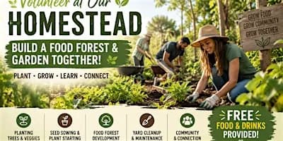Homestead Volunteer Day – Help Build a Food Forest!