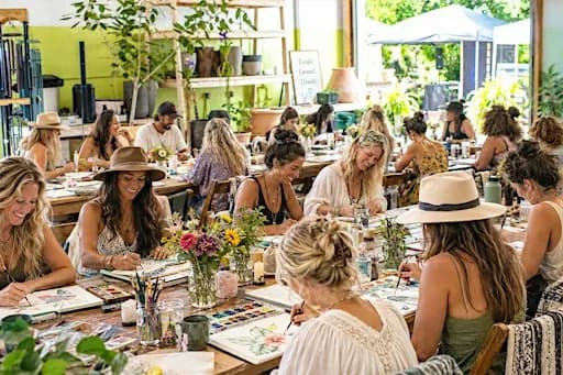 Getting Creative: Bring your own art +create alongside others in the garden