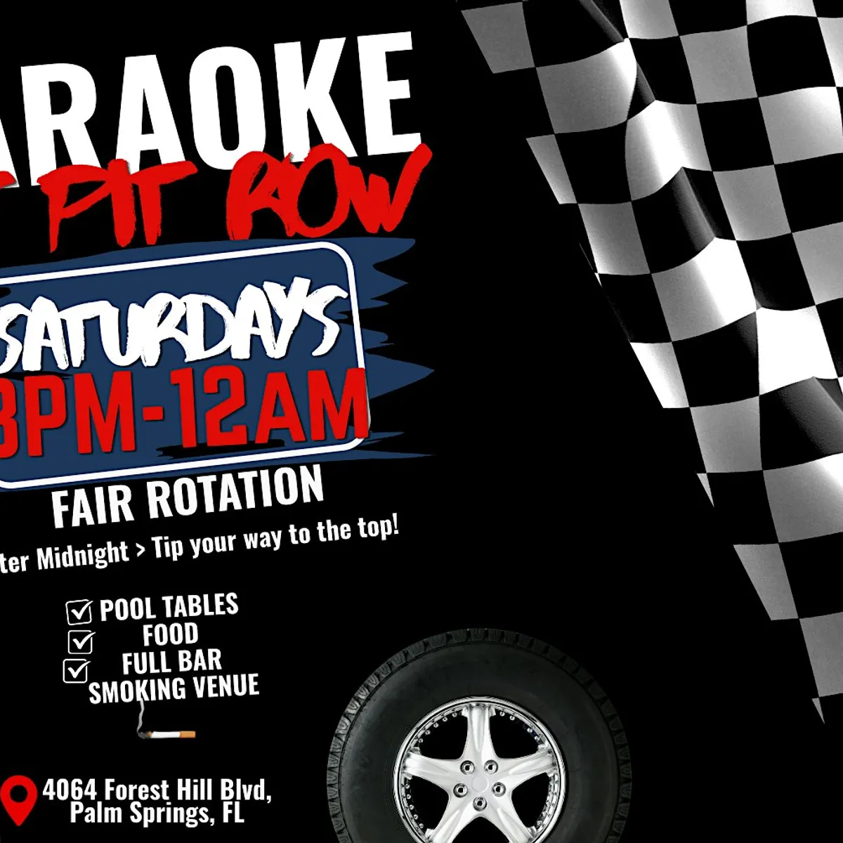 Karaoke Saturdays at Pit Row