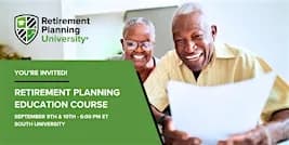 Retirement Planning University - South University - September 2026