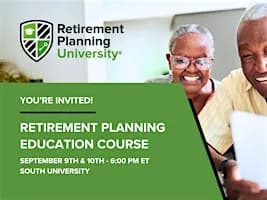 Retirement Planning University - South University - September 2026