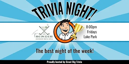 Trivia Night @ The Birdie | Trivia on the Water
