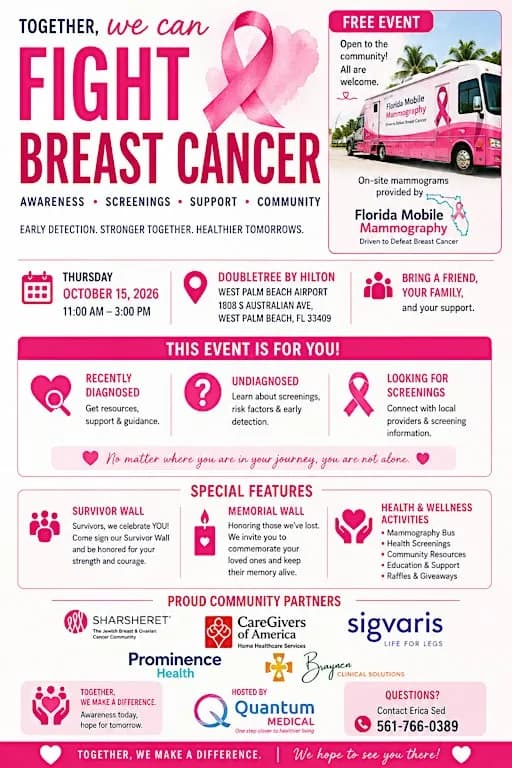 Pink Together: Breast Cancer Awareness Health & Wellness Event