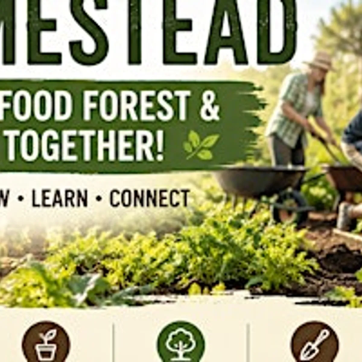 Homestead Volunteer Day – Help Build a Food Forest!
