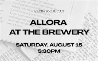 Allora At The Brewery