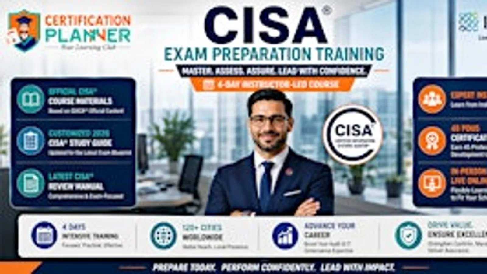 Palm Beach CISA Certification Training | CISA Review Manual & Study Guide