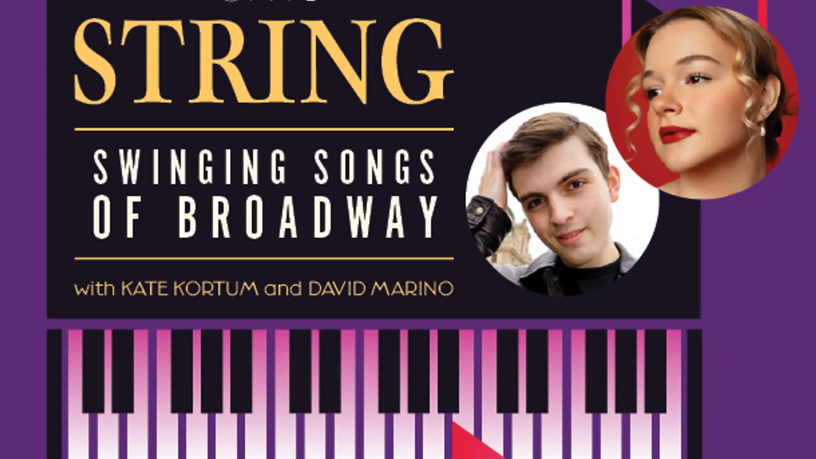 WORLD ON A STRING: SWINGING SONGS OF BROADWAY