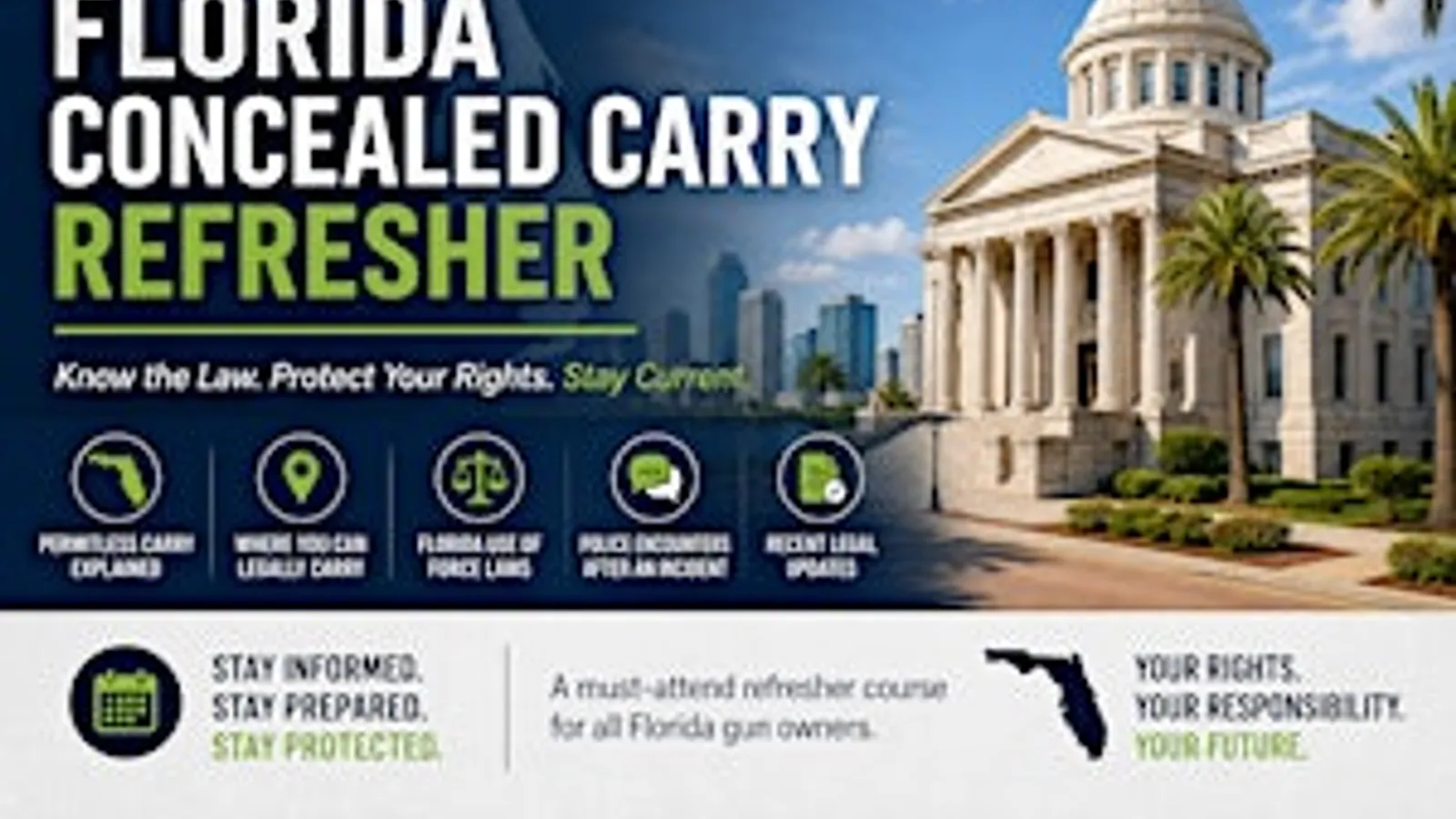 Concealed Carry Refresher for Florida Gun Owners