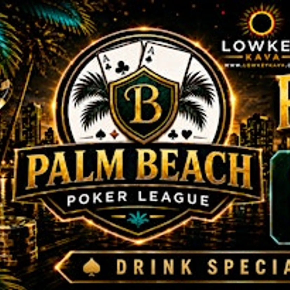 Poker Nite every Tuesday at Lowkey Kava