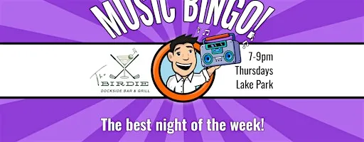 Play Music Bingo with Prizes at The Birdie by David Burke