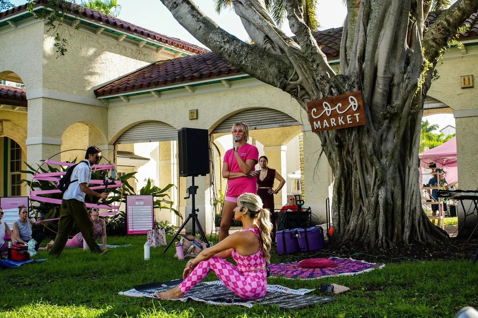 Coco Market Delray Goes Pink