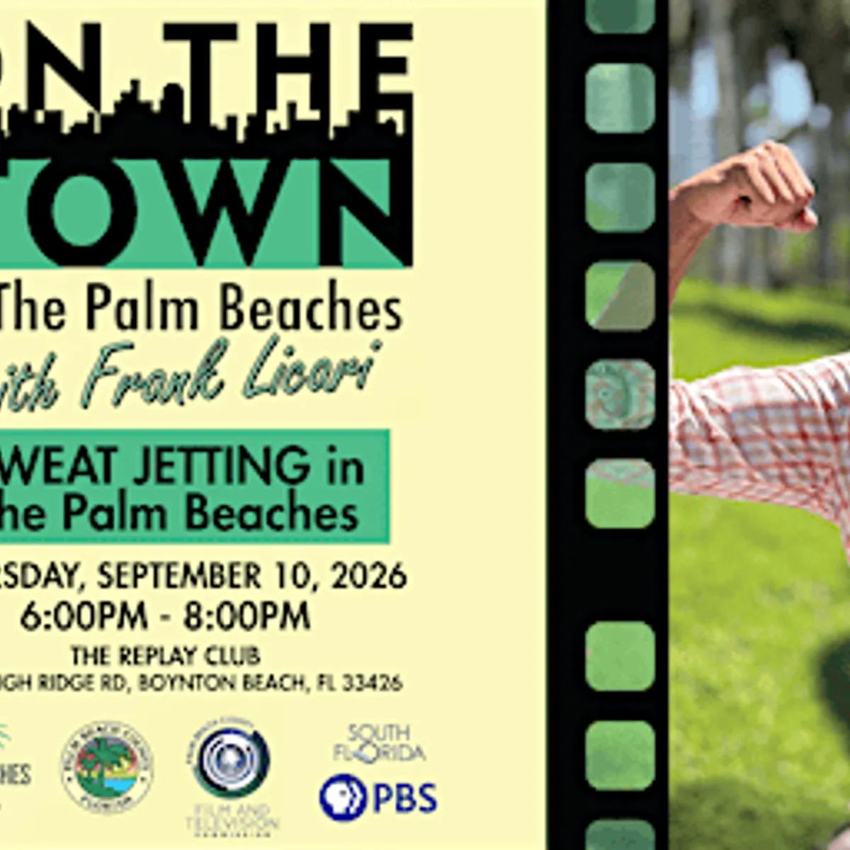 On the Town in The Palm Beaches 'Sweat Jetting' Screening Event