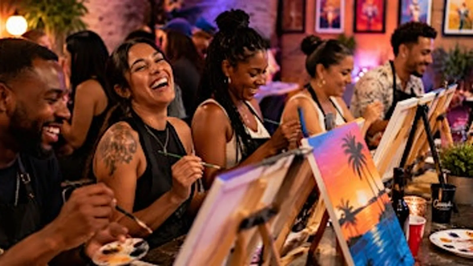 Friday Release: Paint, Sip & Vibe (21+) – No Experience Needed