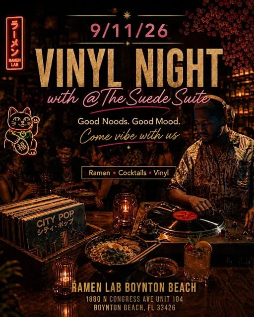 Ramen x Vinyl: Hosted by The Suede Suite