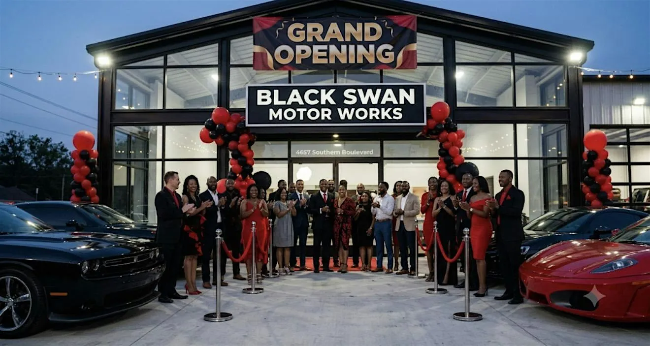 Black Swan Motorworks - Grand Opening - New Location