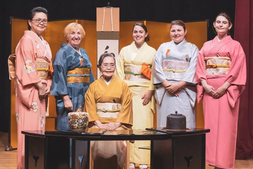 Demonstration of Sado: The Way of Tea