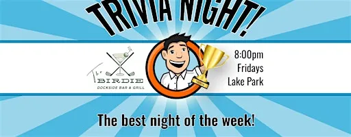 Trivia Night @ The Birdie | Trivia on the Water