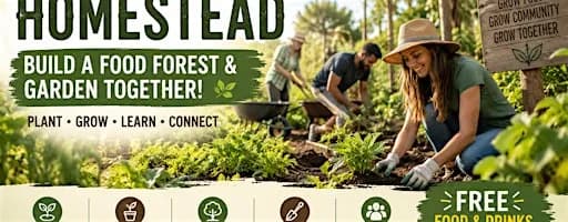 Homestead Volunteer Day – Help Build a Food Forest!