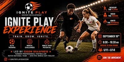 The Ignite Soccer Experience: Ages U11-U14