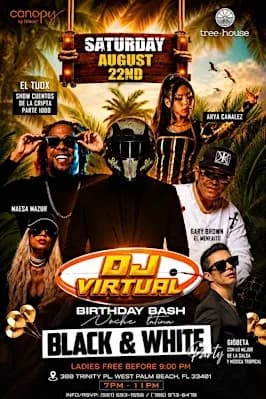Noche Latina | DJ Virtual Birthday Bash