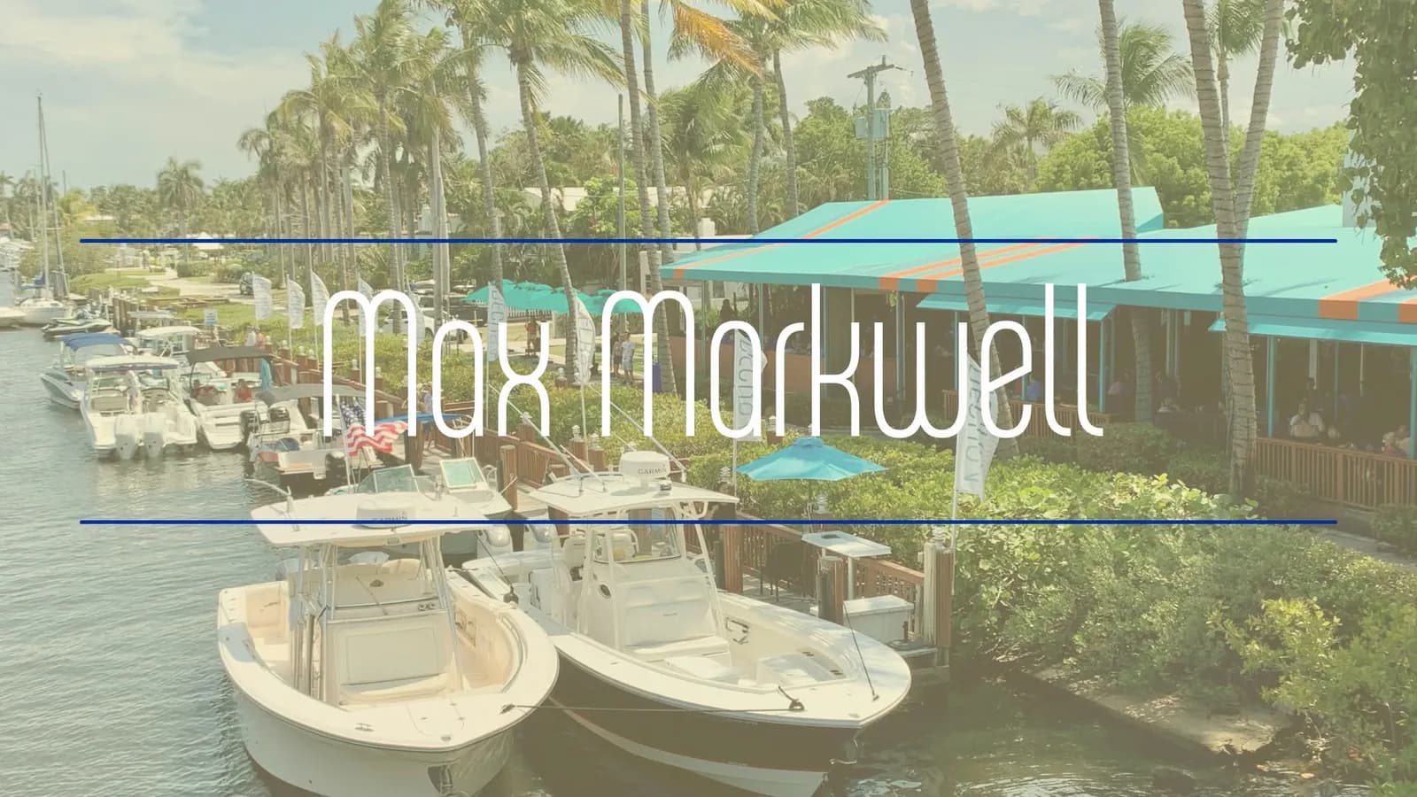 Live Music: Max Markwell