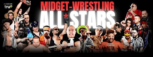 MIDGET-WRESTLNG ALL*STARS LIVE! IT'S HUGE IN PALM BEACH GARDENS, FL!