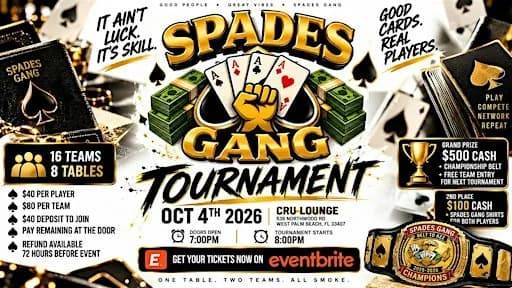 SPADES GANG TOURNAMENT