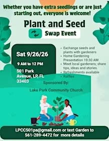 Seed and Plant Swap