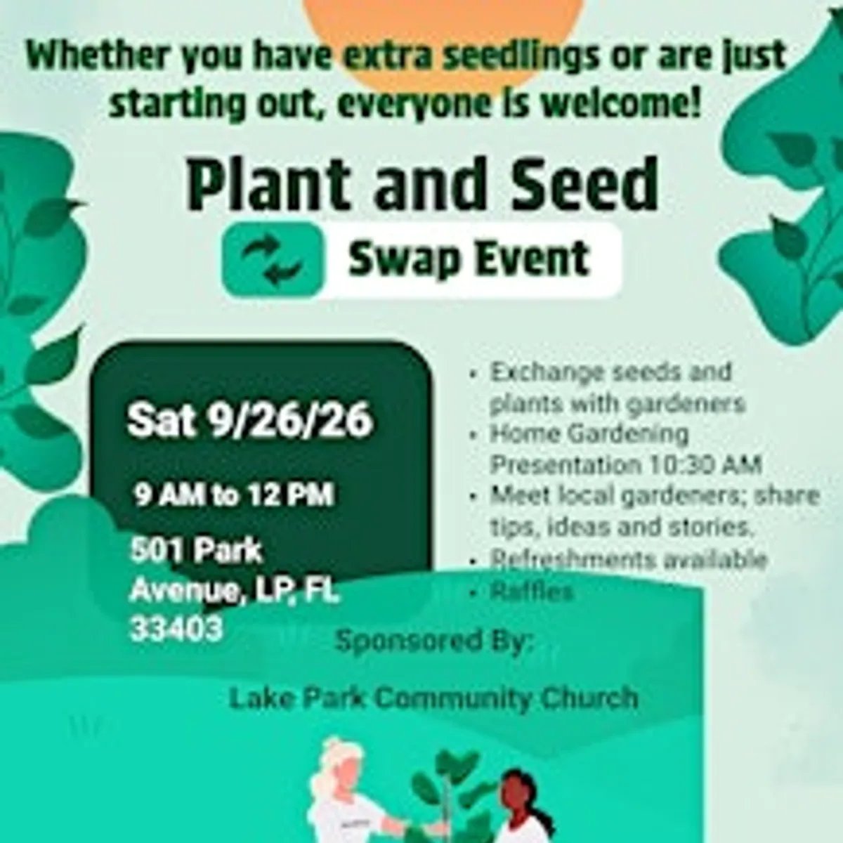 Seed and Plant Swap
