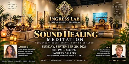 Sound Healing Meditation | A Journey Through Breath, Sound & Stillness