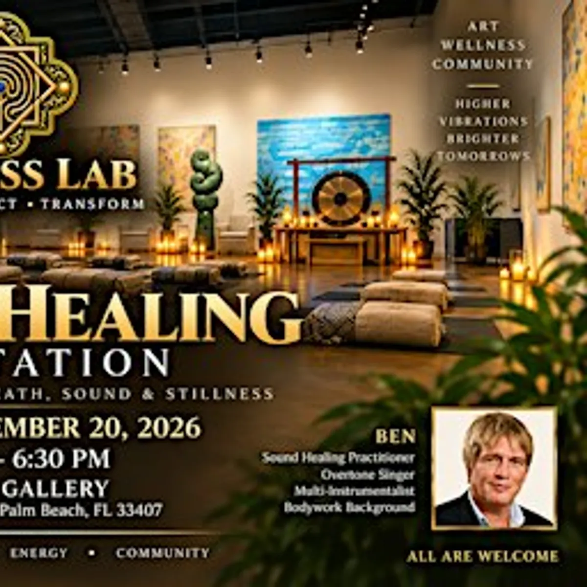 Sound Healing Meditation | A Journey Through Breath, Sound & Stillness
