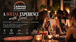 Social Sip & Paint | Choose Your Canvas + Create at Your Own Pace | BYOB