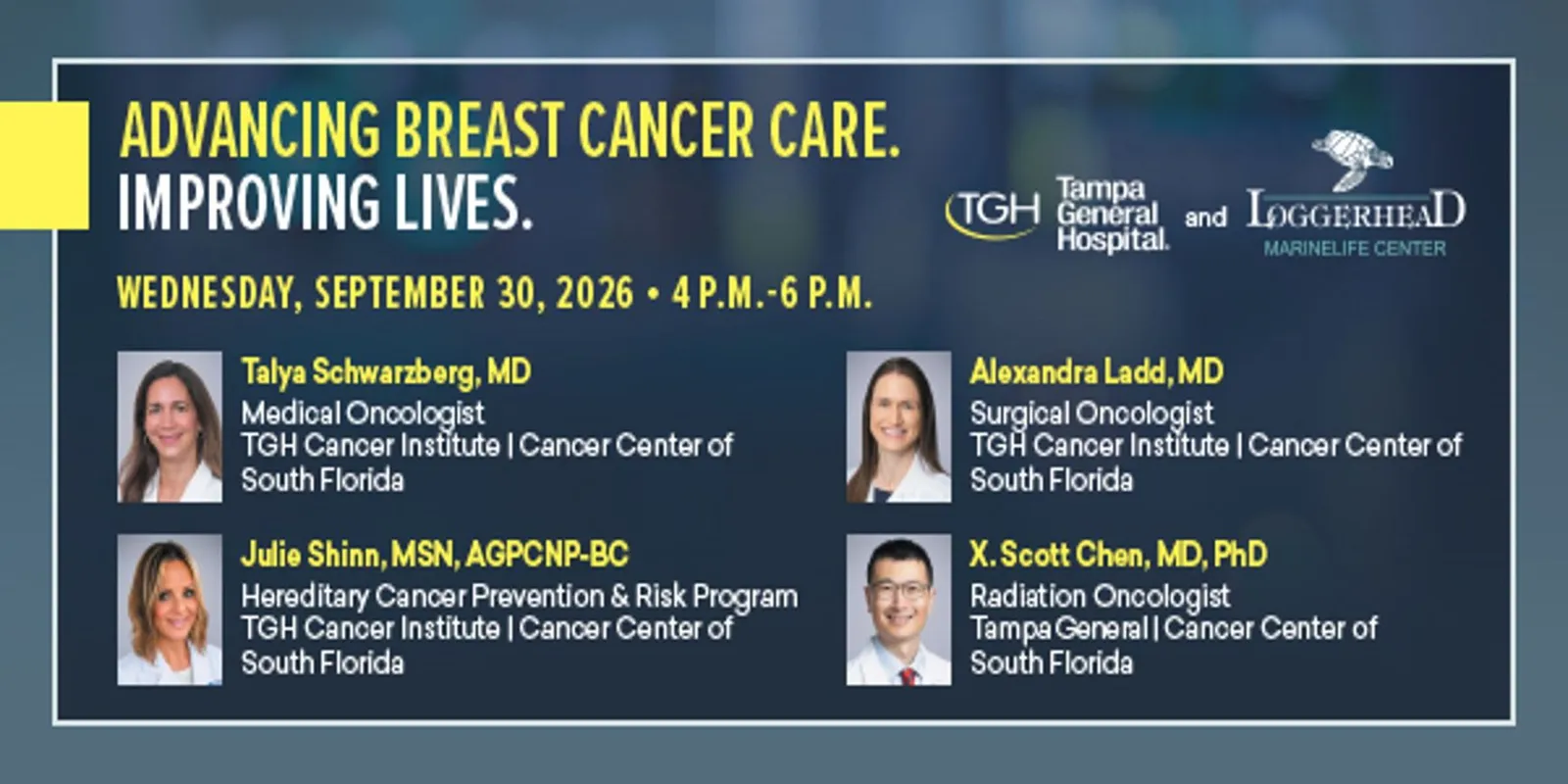 Advancing Breast Cancer Care. Improving Lives.