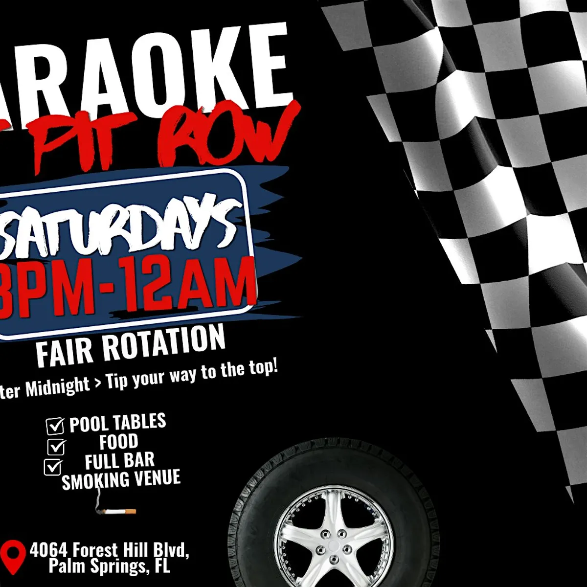 Karaoke Saturdays at Pit Row