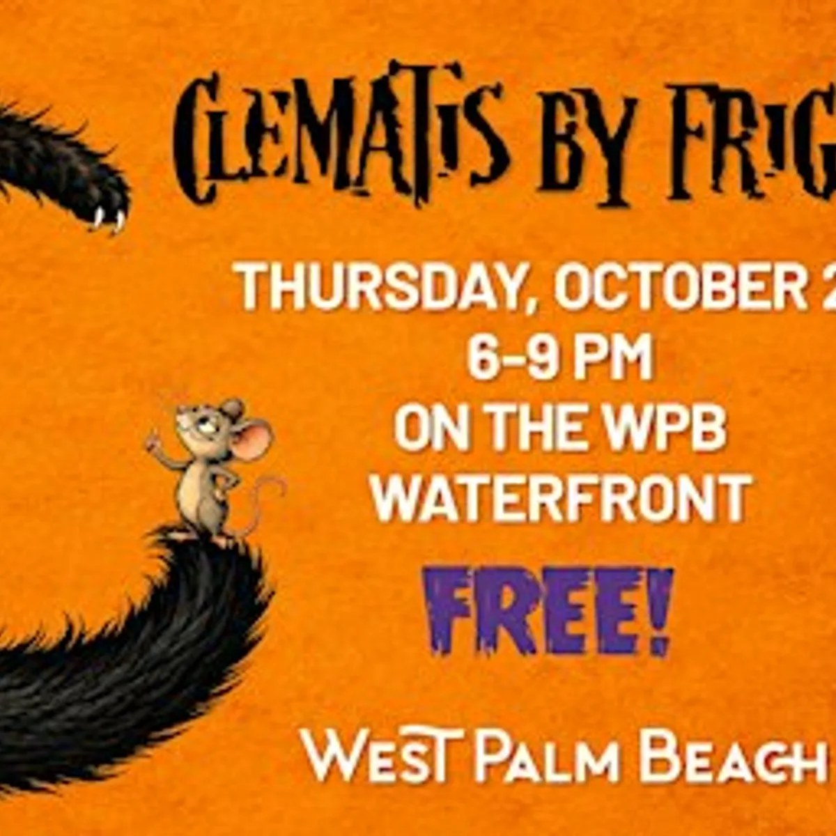 Clematis by FRIGHT - FREE LIVE MUSIC, CANDY, HAYRIDES, GAMES, & MORE!