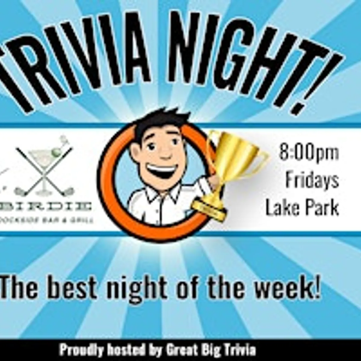 Trivia Night @ The Birdie | Trivia on the Water